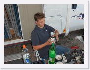 HPIM8193 * Das muß Liebe sein - Michael Hauser freundet sich  mit den großen Reifen an * 2592 x 1936 * (1.9MB)